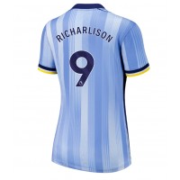 Camiseta Tottenham Hotspur Richarlison #9 Visitante Equipación para mujer 2024-25 manga corta